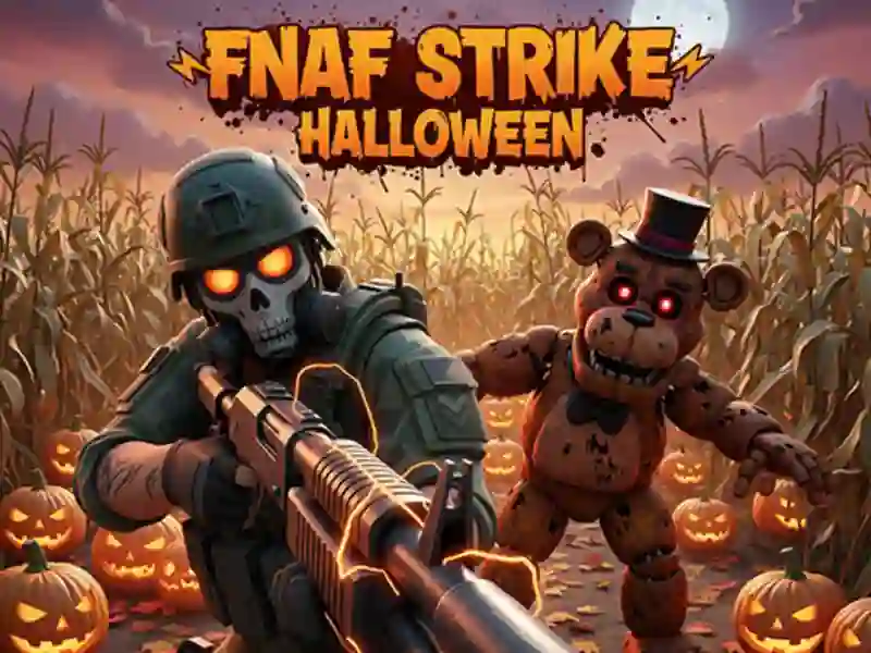 Гульня Five Nights at Freddy's: Halloween Bash онлайн Гульня Five Nights at Freddy's: Halloween Bash онлайн