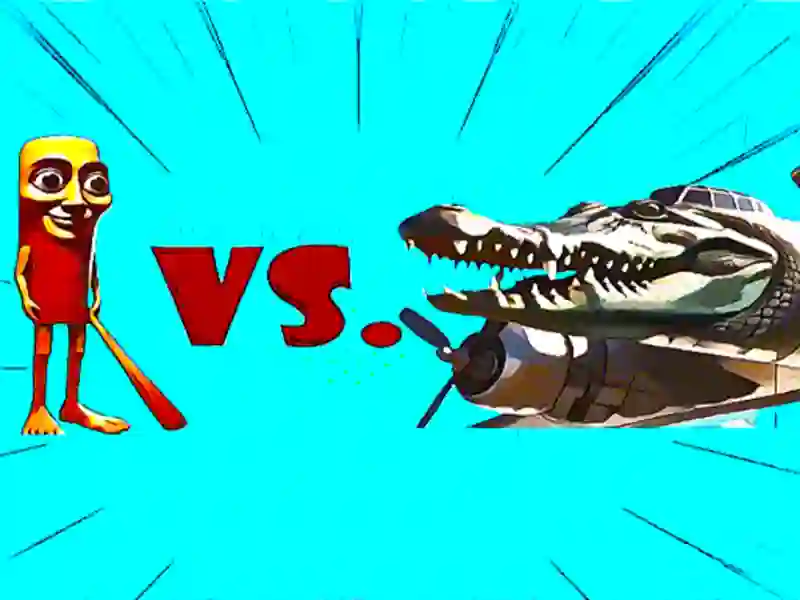 Гульня Тун Тунг Тунг Sahur vs Bombardino Crocodile онлайн