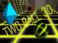 Гульня Два Шара 3D онлайн Гульня Два Шара 3D онлайн