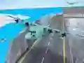 Гульня Симулятар палёту самалёта 3D онлайн Гульня Симулятар палёту самалёта 3D онлайн