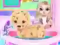 Гульня Операцыя Puppy Baby Elsa онлайн Гульня Операцыя Puppy Baby Elsa онлайн