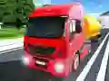 Гульня Сімулятар Гарадскога Кіравання Грузавікоў 3D онлайн Гульня Сімулятар Гарадскога Кіравання Грузавікоў 3D онлайн