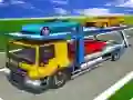 Гульня Euro Truck Transport de Véhicules Lourdes онлайн