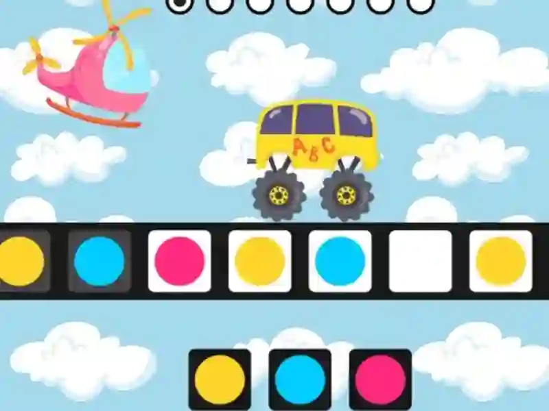 Гульня Каляровыя ўзоры онлайн