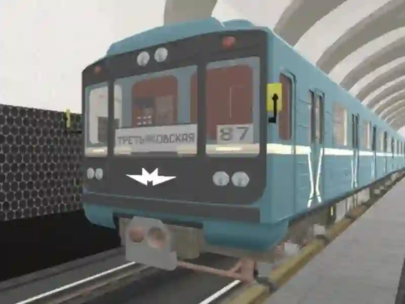 Гульня Кіроўца метро 3D онлайн Гульня Кіроўца метро 3D онлайн