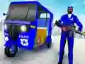 Гульня Таксі аўто-рыкша паліцыі онлайн Гульня Таксі аўто-рыкша паліцыі онлайн