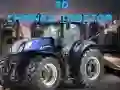 Гульня 3D Звязанны Трактора онлайн