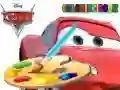Гульня Кніга для раскрашвання Disney Cars онлайн