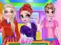 Гульня BFF Стыль Сярэдняй Школы онлайн