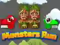 Гульня Монстры Бегут онлайн