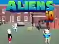 Гульня Aliens.io онлайн