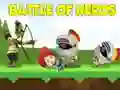 Гульня Бітва герояў онлайн