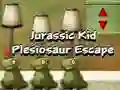 Гульня Jurassic Kid: Уцёкі Плезіазавра онлайн