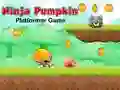 Гульня Ніндзя-гарбузавы платформер онлайн