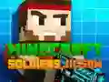 Гульня Пазл Салдаты Minecraft онлайн