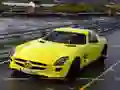Гульня Галаваломка Mercedes-Benz SLS E-Cell онлайн Гульня Галаваломка Mercedes-Benz SLS E-Cell онлайн