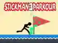 Гульня Stickman Parkour 3 онлайн Гульня Stickman Parkour 3 онлайн