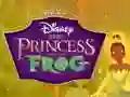 Гульня Disney Прынцэса і жаба онлайн