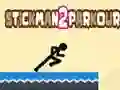 Гульня StickMan Parkour 2 онлайн Гульня StickMan Parkour 2 онлайн