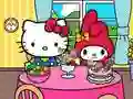 Гульня Ресторан Hello Kitty і сябры онлайн