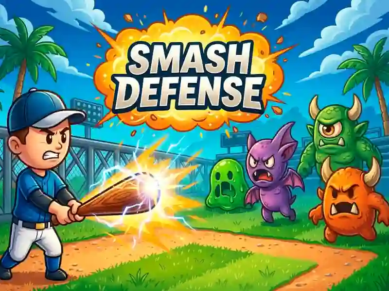 Гульня Smash Defense онлайн