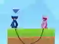 Гульня Kissy Missy супраць Huggy онлайн Гульня Kissy Missy супраць Huggy онлайн