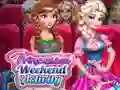 Гульня Weekend Activitats van Prinsessen онлайн Гульня Weekend Activitats van Prinsessen онлайн