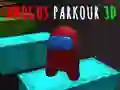 Гульня Amog Us Parkour 3D онлайн