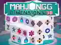 Гульня Махджонг Вымярэнні 3D онлайн Гульня Махджонг Вымярэнні 3D онлайн
