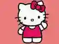Гульня Кніга для раскрашвання Hello Kitty онлайн