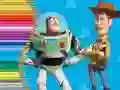 Гульня Кніга для размалёўкі Toy Story онлайн Гульня Кніга для размалёўкі Toy Story онлайн