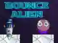 Гульня Бouncing Alien онлайн