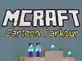 Гульня Mcraft Мультфільм Паркур онлайн Гульня Mcraft Мультфільм Паркур онлайн