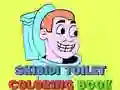 Гульня Кніга раскраска Skibidi Toilet онлайн