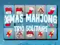 Гульня Рождественскі Mahjong Трыо Салiтар онлайн