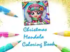 Гульня Кніга каляровага мандалы на Каляды онлайн