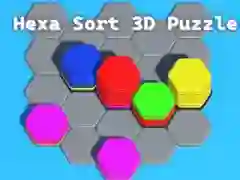 Гульня Гекса Сарціранне 3D Пазл онлайн