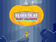 Гульня FlappyKot Сумасшедшы Хэлавін онлайн