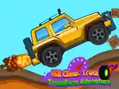 Гульня Hill Climb: Прыгода ператворэння грузавіка онлайн Гульня Hill Climb: Прыгода ператворэння грузавіка онлайн