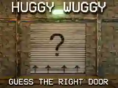 Гульня Huggy Wuggy Адгадай правільную дзвер онлайн