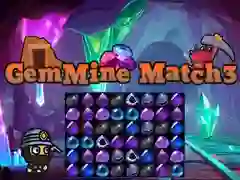 Гульня GemMine Match 3 онлайн Гульня GemMine Match 3 онлайн