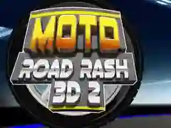 Гульня Moto Road Rash 3D 2 онлайн