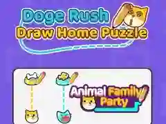 Гульня Doge Rush: Намалюй Галоўным Пазл онлайн Гульня Doge Rush: Намалюй Галоўным Пазл онлайн