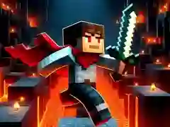 Гульня Mineblock Obby онлайн