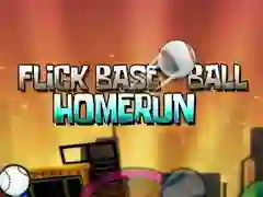 Гульня Flick Baseball Super Гомераун онлайн