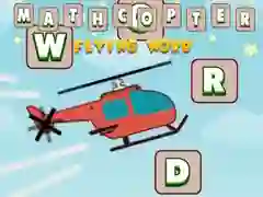 Гульня Mathcopter: Летучы Слова онлайн