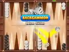 Гульня Deluxe выданні Backgammon онлайн