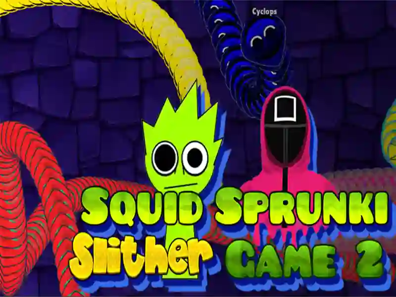 Гульня Гульня Sprunks у Squid Sliding 2 онлайн