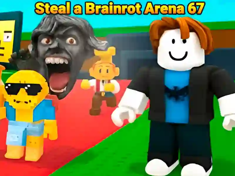 Гульня Steal Brainrot: Arena 67 онлайн