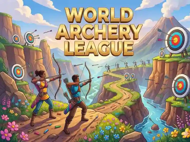 Гульня World Archery League онлайн